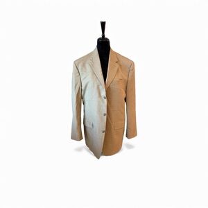 Calvin Klein Men's Beige Blazer 40R